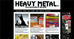 Desktop Screenshot of heavymetal.nl