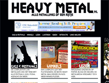 Tablet Screenshot of heavymetal.nl