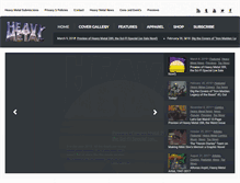 Tablet Screenshot of heavymetal.com
